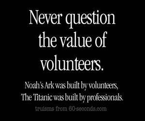 volunteers